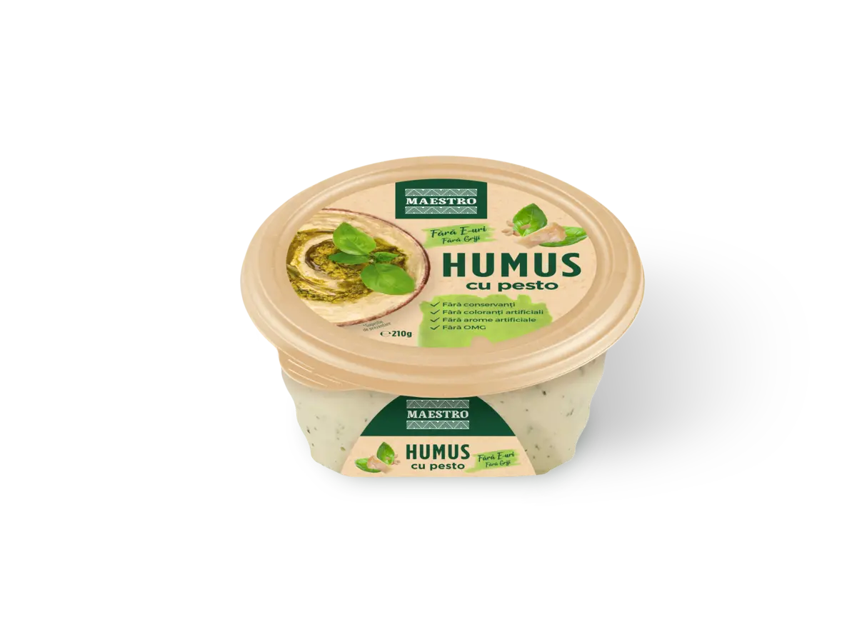 Maestro Humus cu pesto